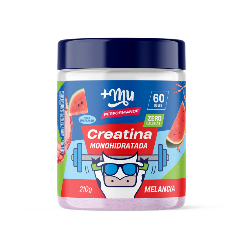 Creatina +Mu Performance - Melancia - 210g