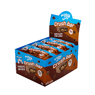 Crushbar +Mu - Morango - Caixa 12 unidades - 480g