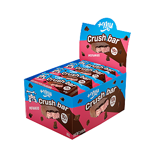 Crushbar +Mu - Cookies'n Cream - Caixa 12 unidades - 480g