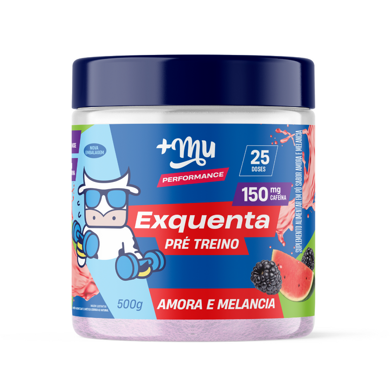 Exquenta +Mu Performance - Pré-Treino - Amora e Melancia - 500g