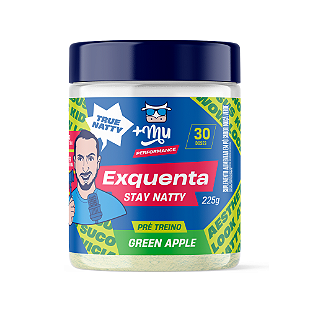 Exquenta Stay Natty - Pré-treino em Sachê - Pineapple (15 sachês com 7,5g cada) - 112,5g