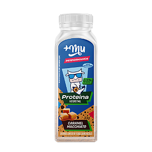 Proteína Vegetal +Mu Performance - Caramel Macchiato - Pote 450g