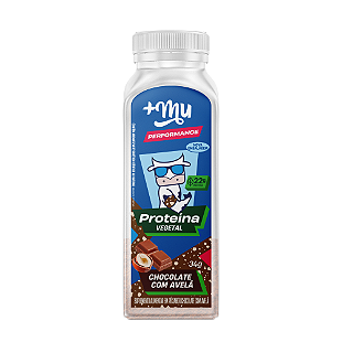 Proteína Vegetal +Mu Performance - Caramel Macchiato - Garrafinha 33g