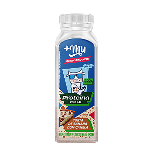 Proteína Vegetal +Mu Performance - Chocolate com Avelã - Garrafinha 34g