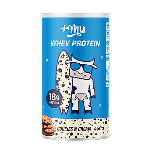 Whey Isolado +Mu Performance - Cookies'n Cream - Pote 450g