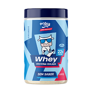 Whey Isolado +Mu Performance - Brownie - Pote 450g