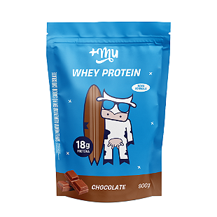 Whey Concentrado +Mu - Baunilha - Refil 900g