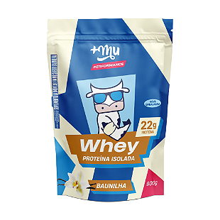 Whey Isolado +Mu Performance - Baunilha - Garrafinha 27g