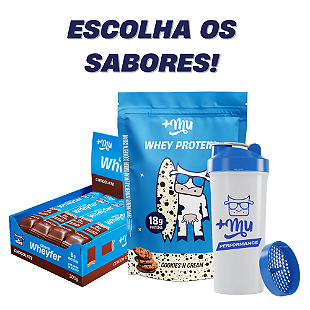 Combo Whey Isolado Refil 900g + Creatina (ESCOLHA OS SABORES) + Coqueteleira